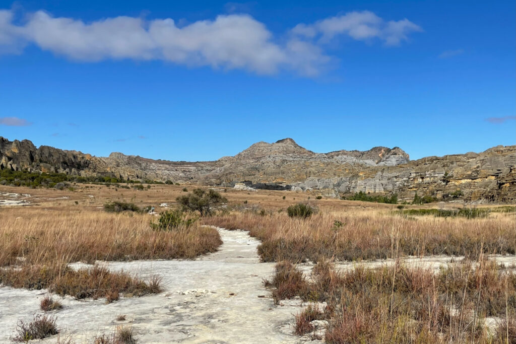 Isalo hiking view, Madagascar
