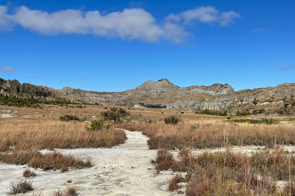 Isalo hiking view, Madagascar